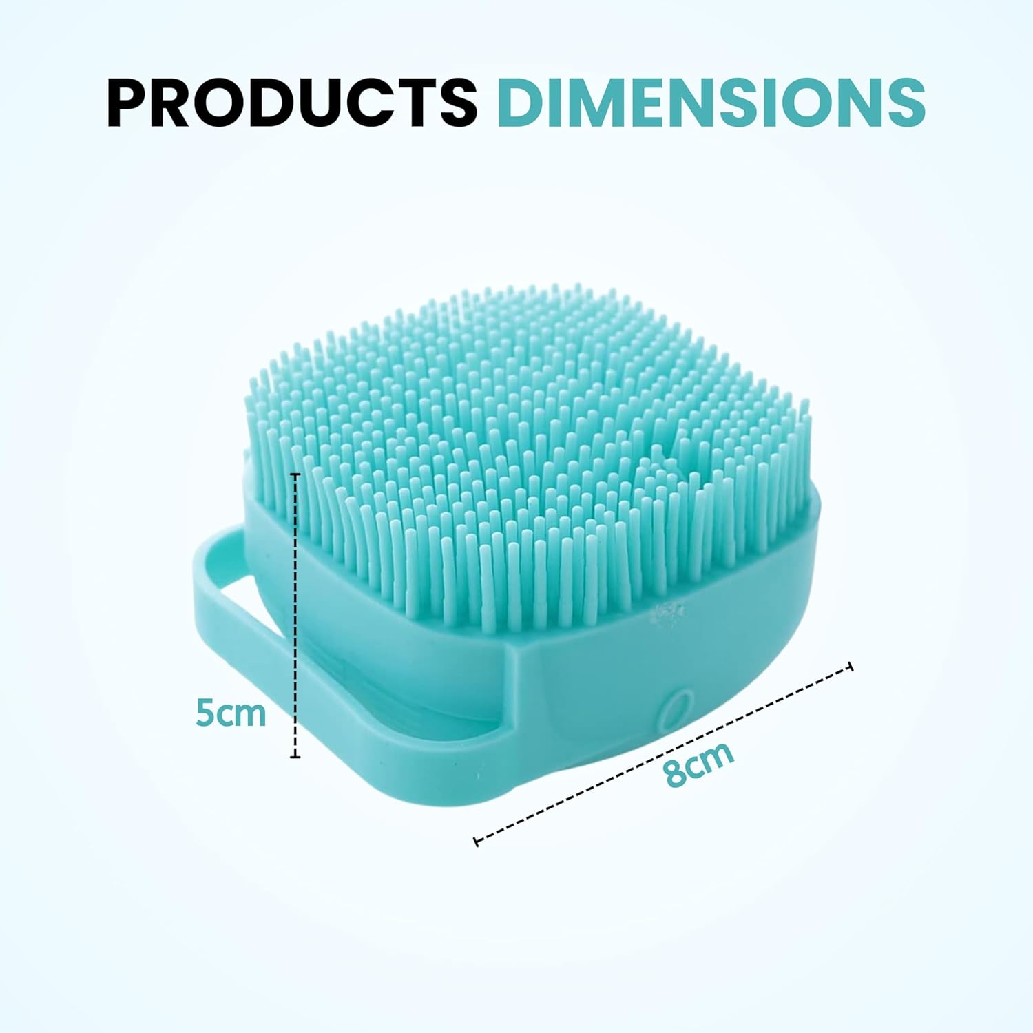 Dog Bath Body Scrubber Shampoo Dispenser 1pcs