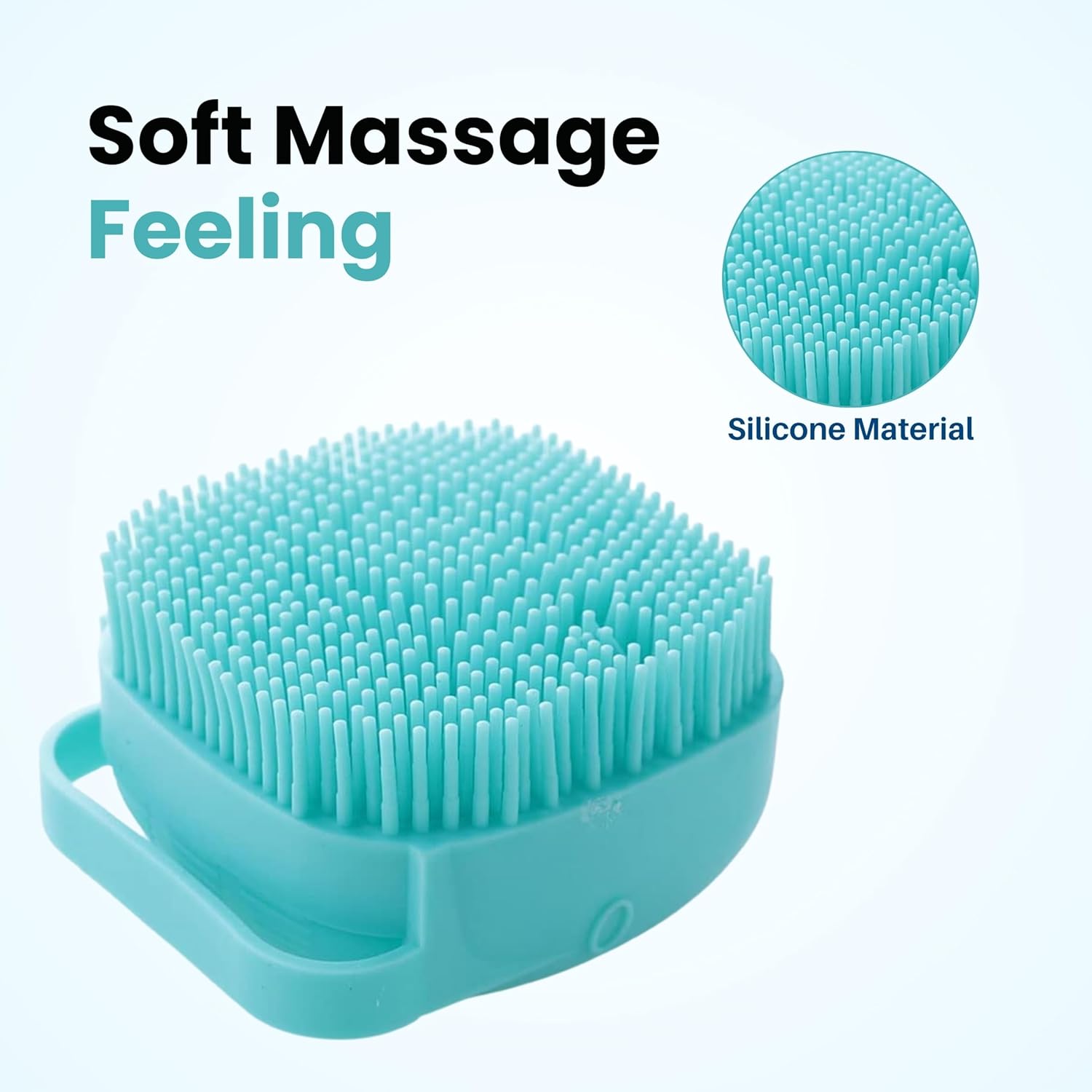 Dog Bath Body Scrubber Shampoo Dispenser 1pcs